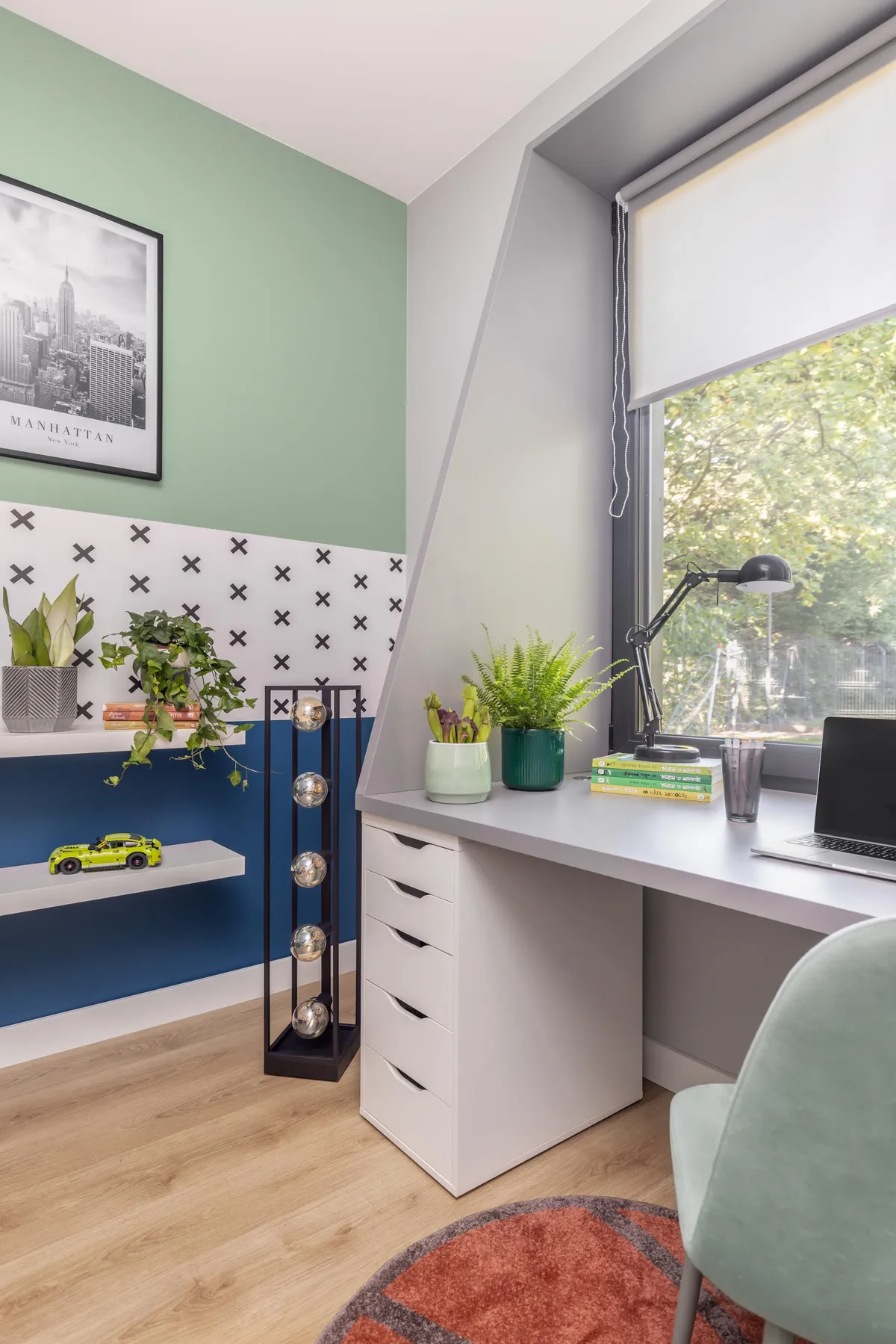 feng shui bedroom modern clean design lamp window