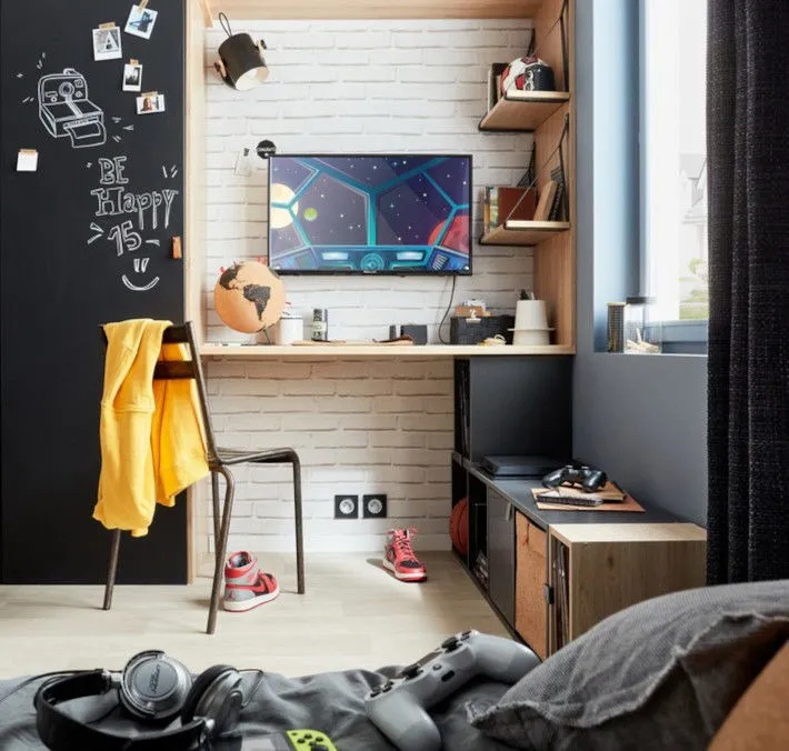 minimalist bedroom calm atmosphere feng shui plants