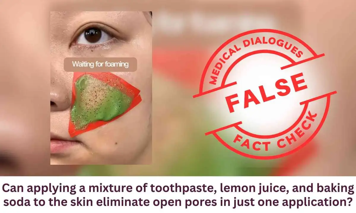 woman before after skin pores cleaning home remedy toothpaste