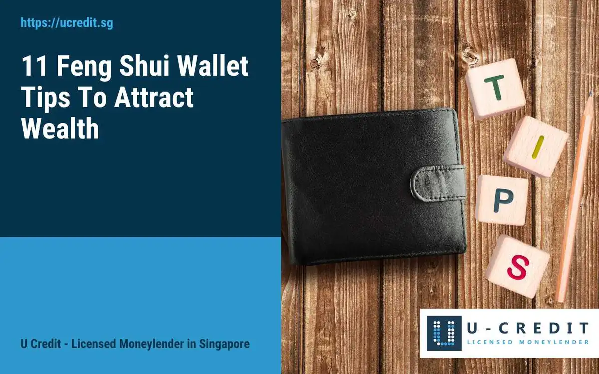 organized wallet minimalist money saving feng shui