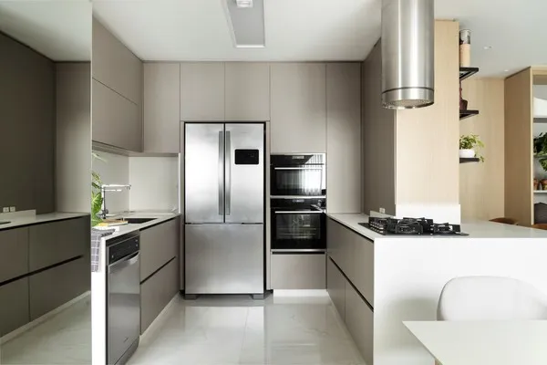 Young German woman planning personal finances with laptop