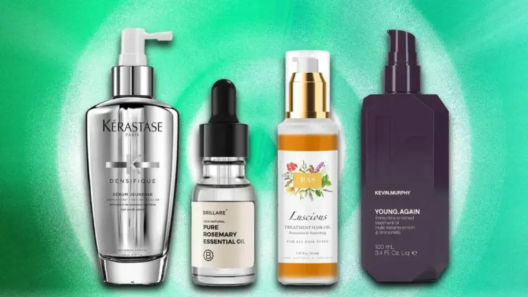 natural oils for gray hair prevention close up