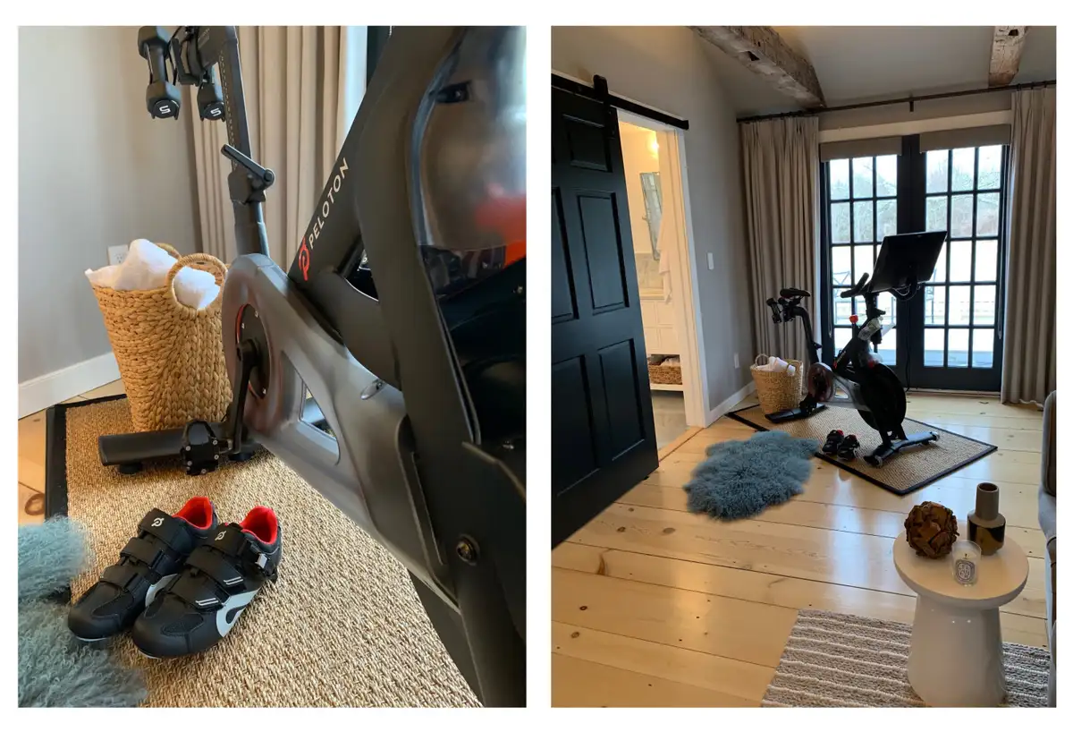 feng shui home gym motivational setup