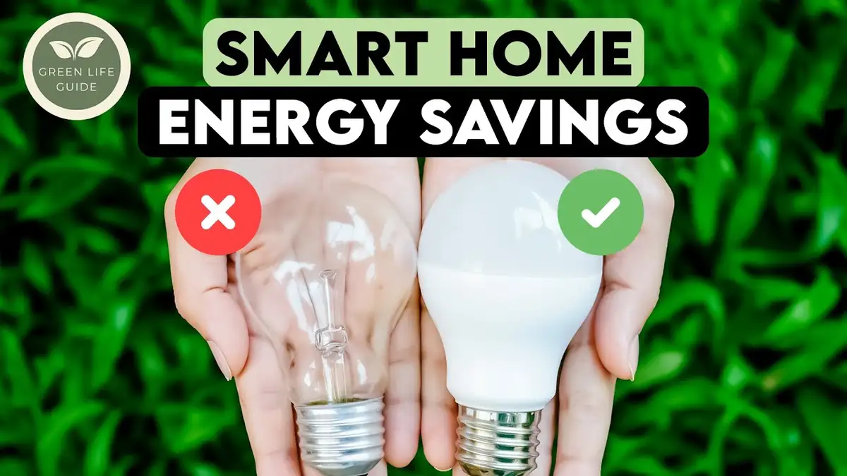 smart home energy saving sustainable living