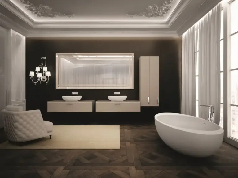 serene bathroom feng shui interior modern style