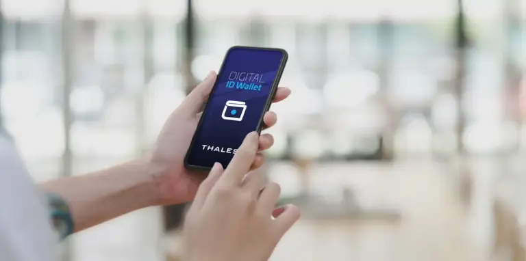 digital wallet smartphone user germany street