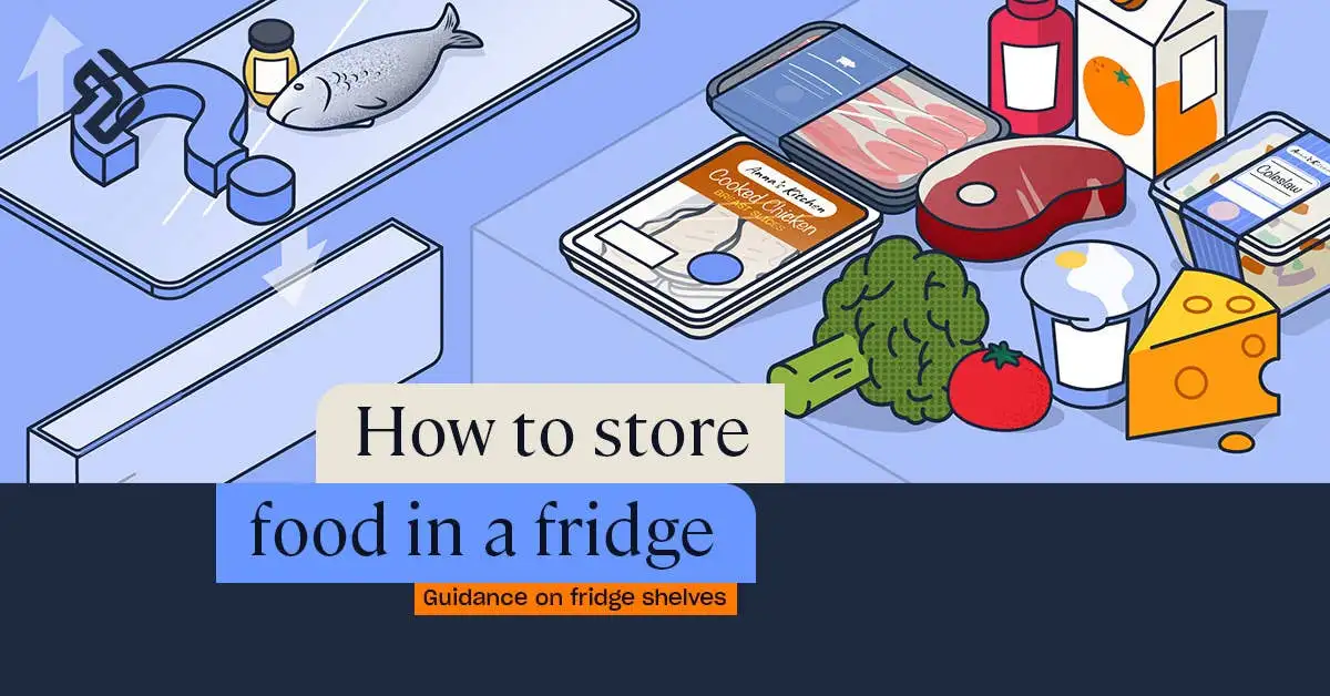 dirty fridge organization food safety