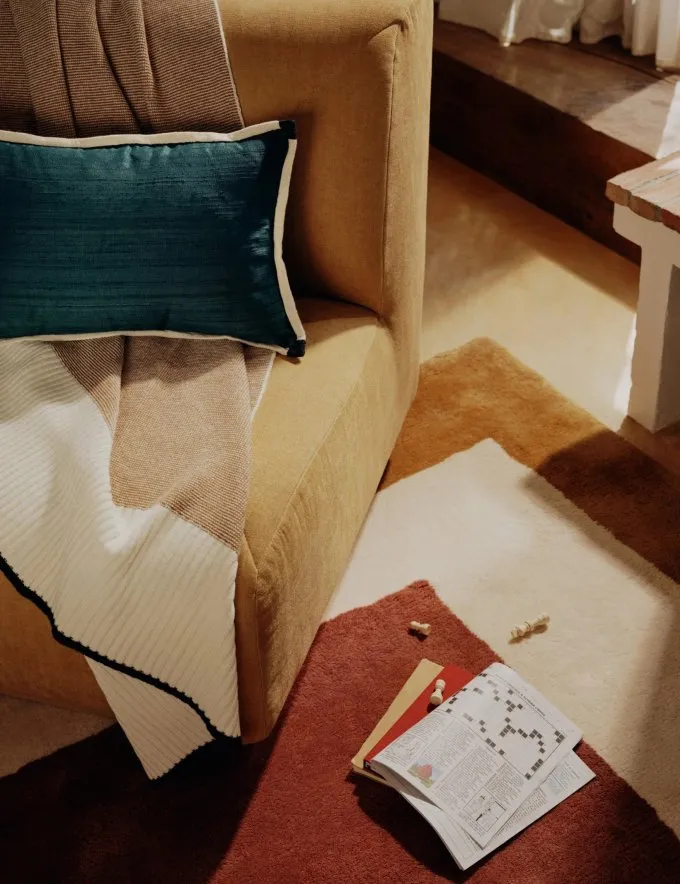 minimalist modern living room germany sunlight