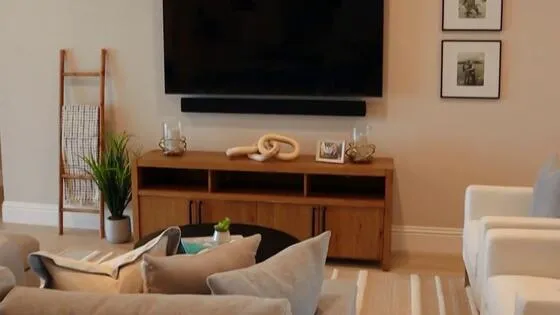 woman stretching morning sunlight energy home wellness