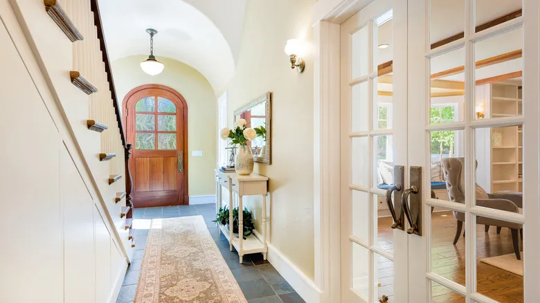 romantic couple embracing at sunset natural