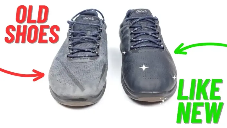 old running shoes restoration result