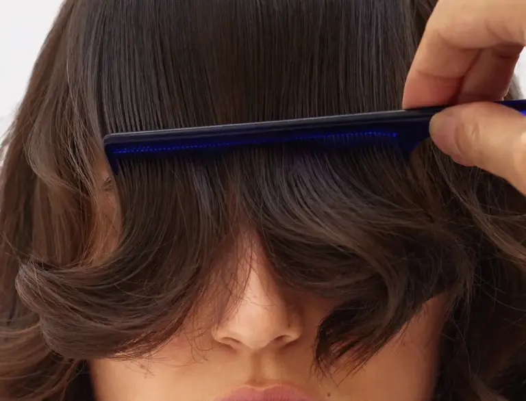 haircut mistake close up wet and dry comparison