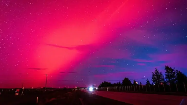 Beobachtung des faszinierenden Aurora Australis in Australien