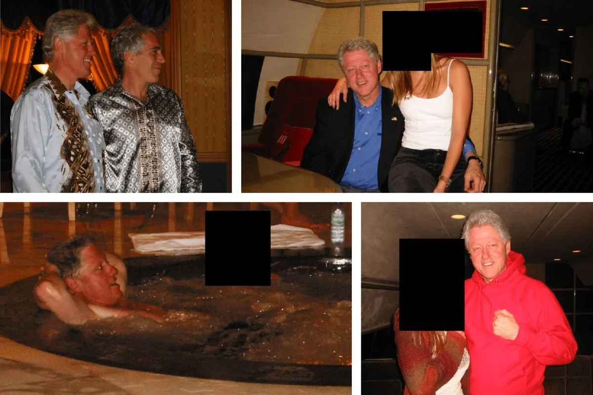 Das Justizministerium schwärzt Details: Dieses eine Foto aus den Epstein-Akten zeigt, wer wirklich dabei war - image 2