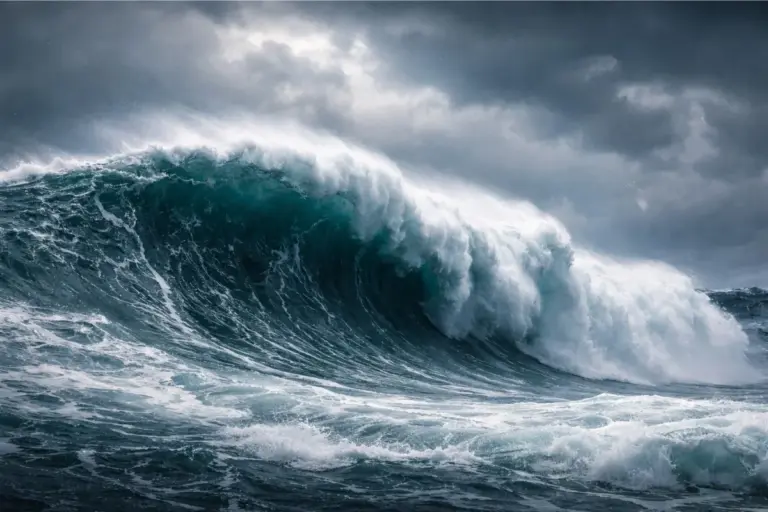 Du wirst nicht glauben, welche Wasserwände Satelliten plötzlich im Pazifik sehen