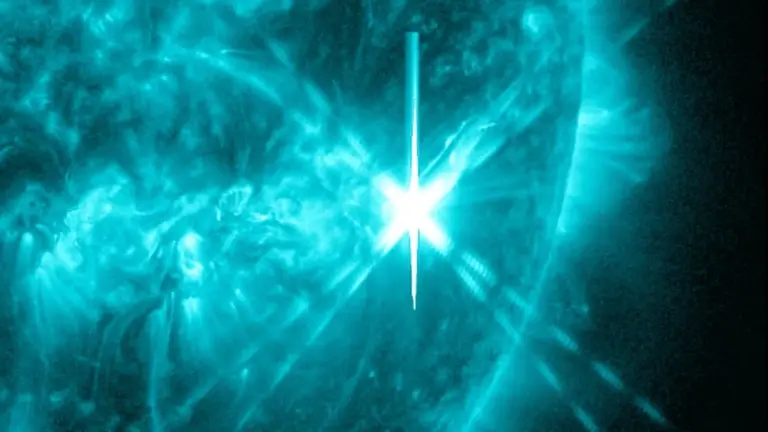 Intensive solar flare löst Funkstörungen in Australien aus