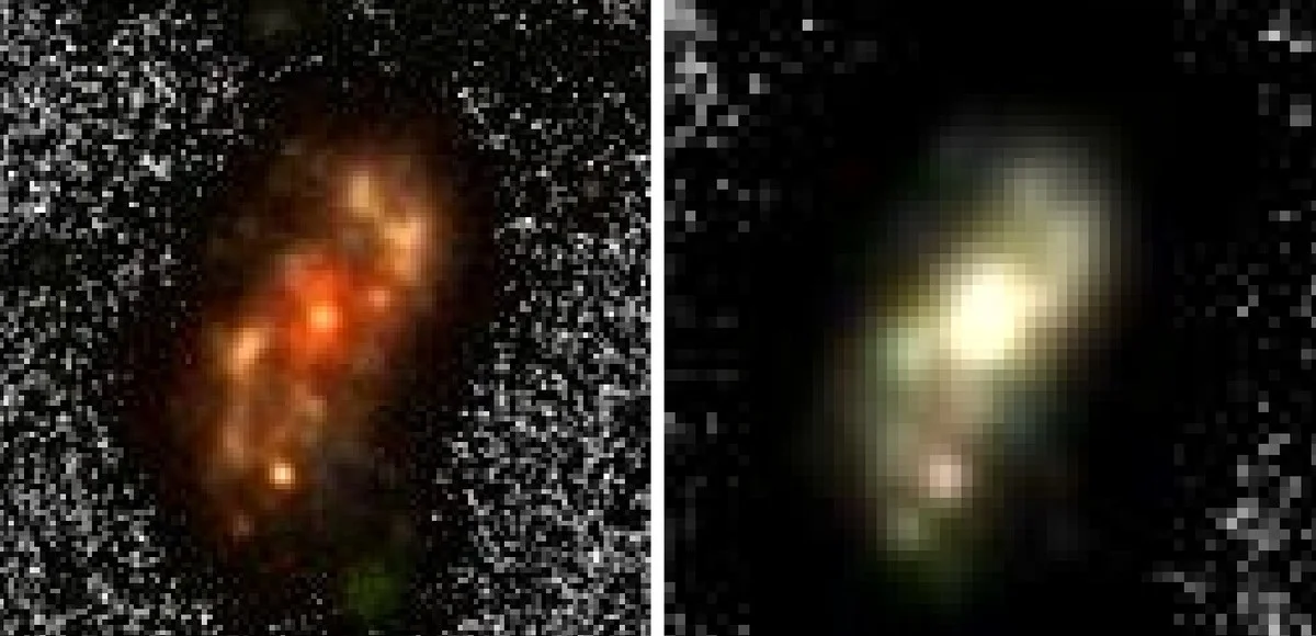 Warum diese perfekt geformte Galaxie 1,5 Milliarden Jahre zu früh kam