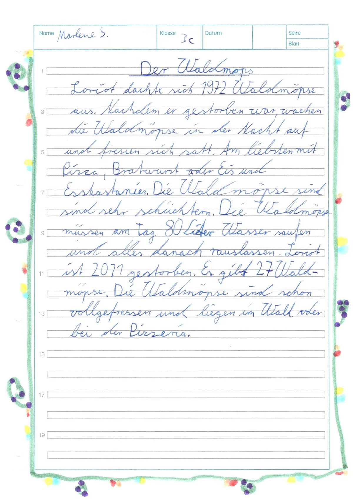 Brandenburger Waldmops: Was Kinder jetzt über diesen Hund imitiert sehen