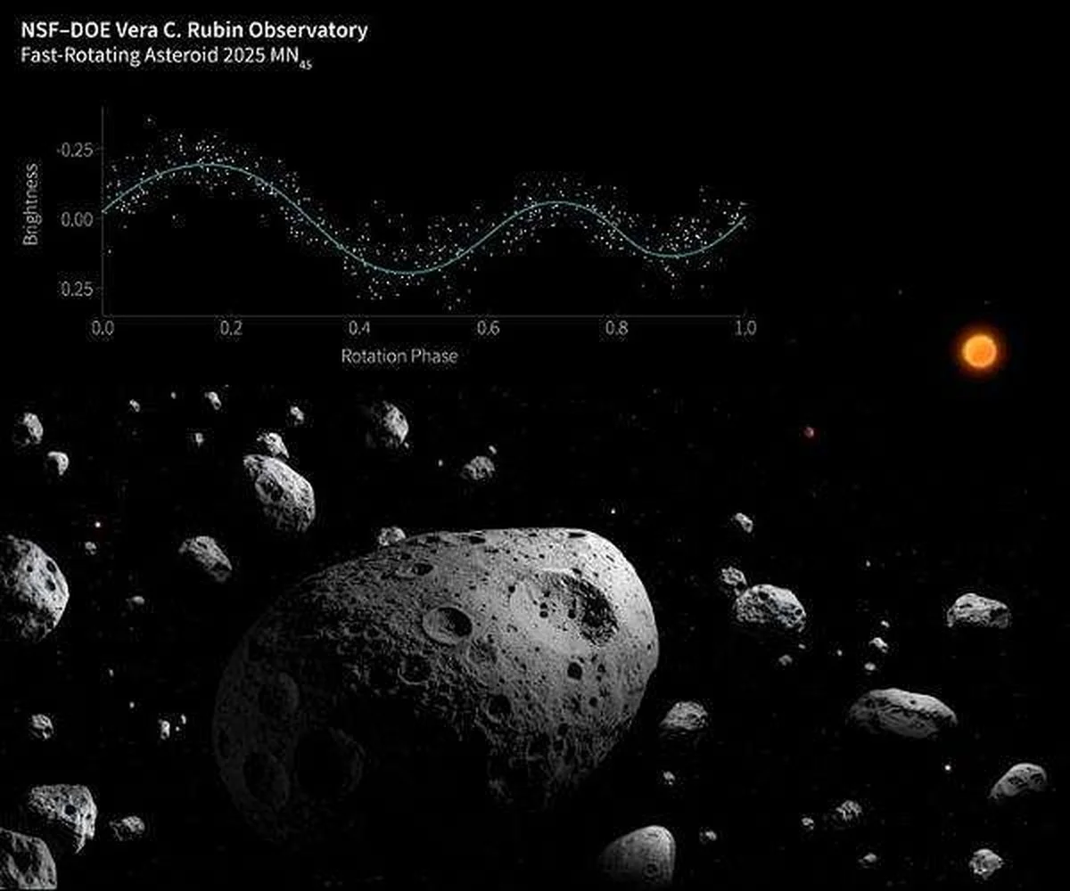 Das größte Kamera-Geheimnis: So schnell dreht sich dieser Asteroid, dass er eigentlich zerplatzen müsste - image 2