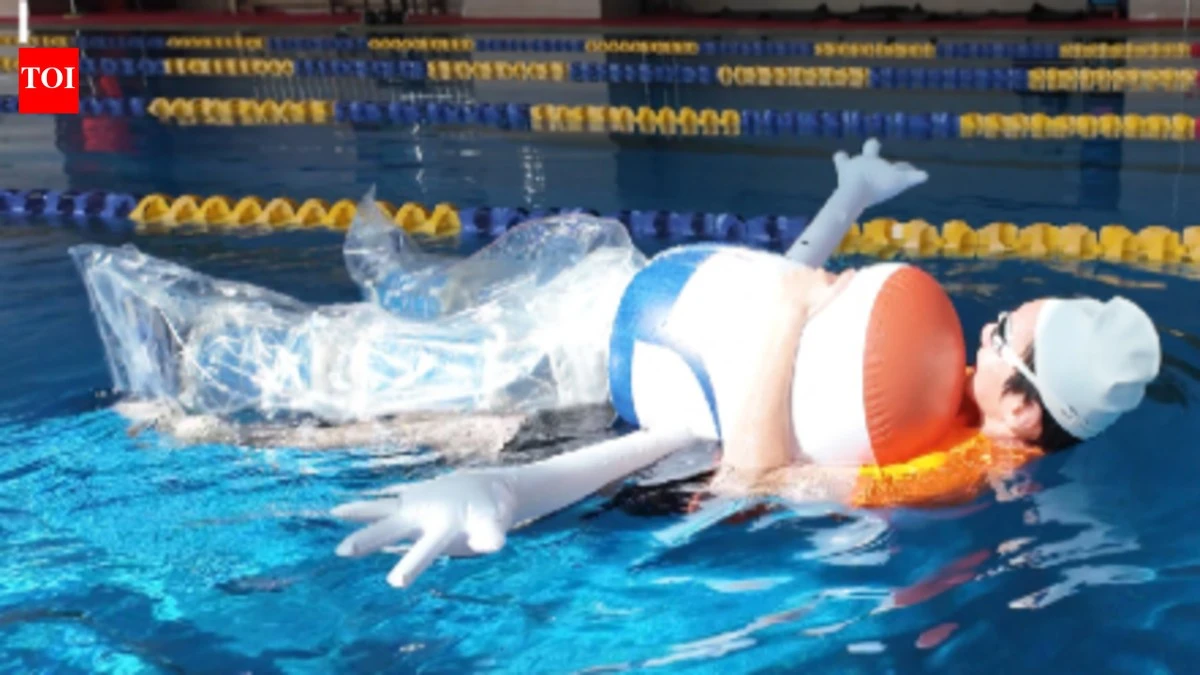 Diesen 4,5-Kilo-Roboter kann man zusammendrücken – und er schwimmt danach