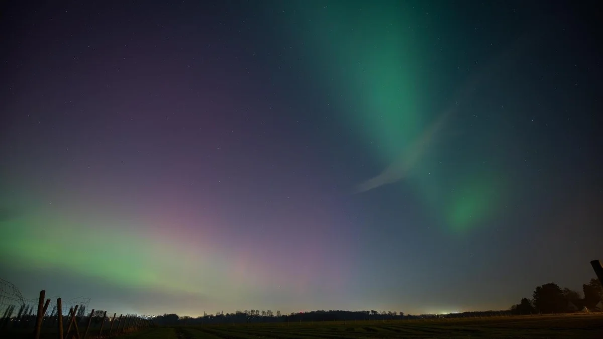Dieses eine Detail macht das Nordlicht in Mülheim für jeden sichtbar