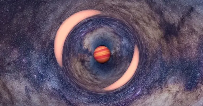 Dieses verbogene Raum-Zeit-Gebilde ist 10.000 Lichtjahre entfernt – und niemand hat es bemerkt.