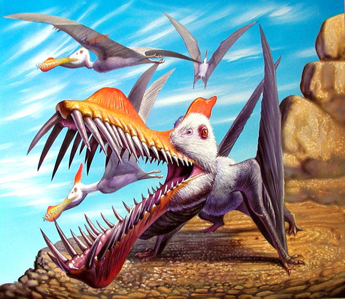 Dieses 30 Jahre alte Fossil enthüllt einen Flugsaurier mit „fleischigen Zähnen“ im Gaumen - image 1