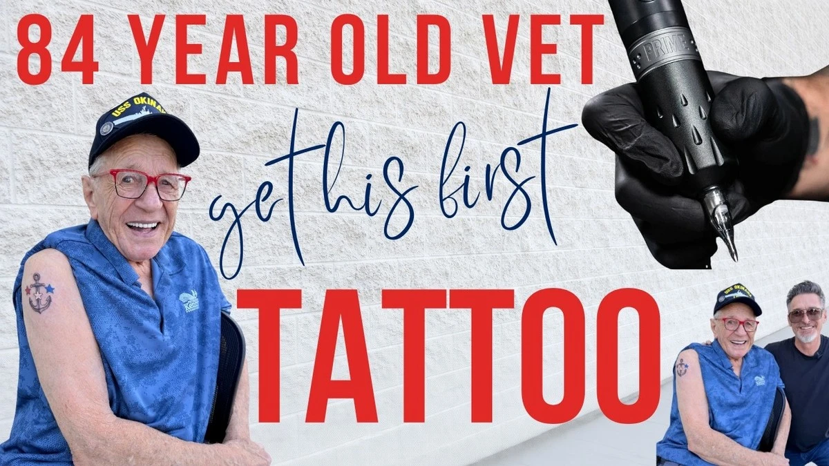 Diese 84-jährige Veteranen-Legende hat sich tätowieren lassen – und das steckt hinter der überraschenden Freundschaft - image 1