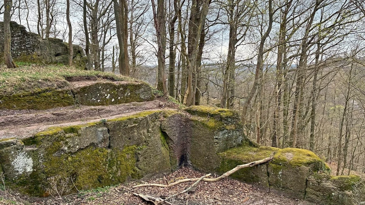 Dachte, er macht das Denkmal schöner: Mann gräbt Burgruine bei Wartburg heimlich aus – und kommt mit einer Rüge davon